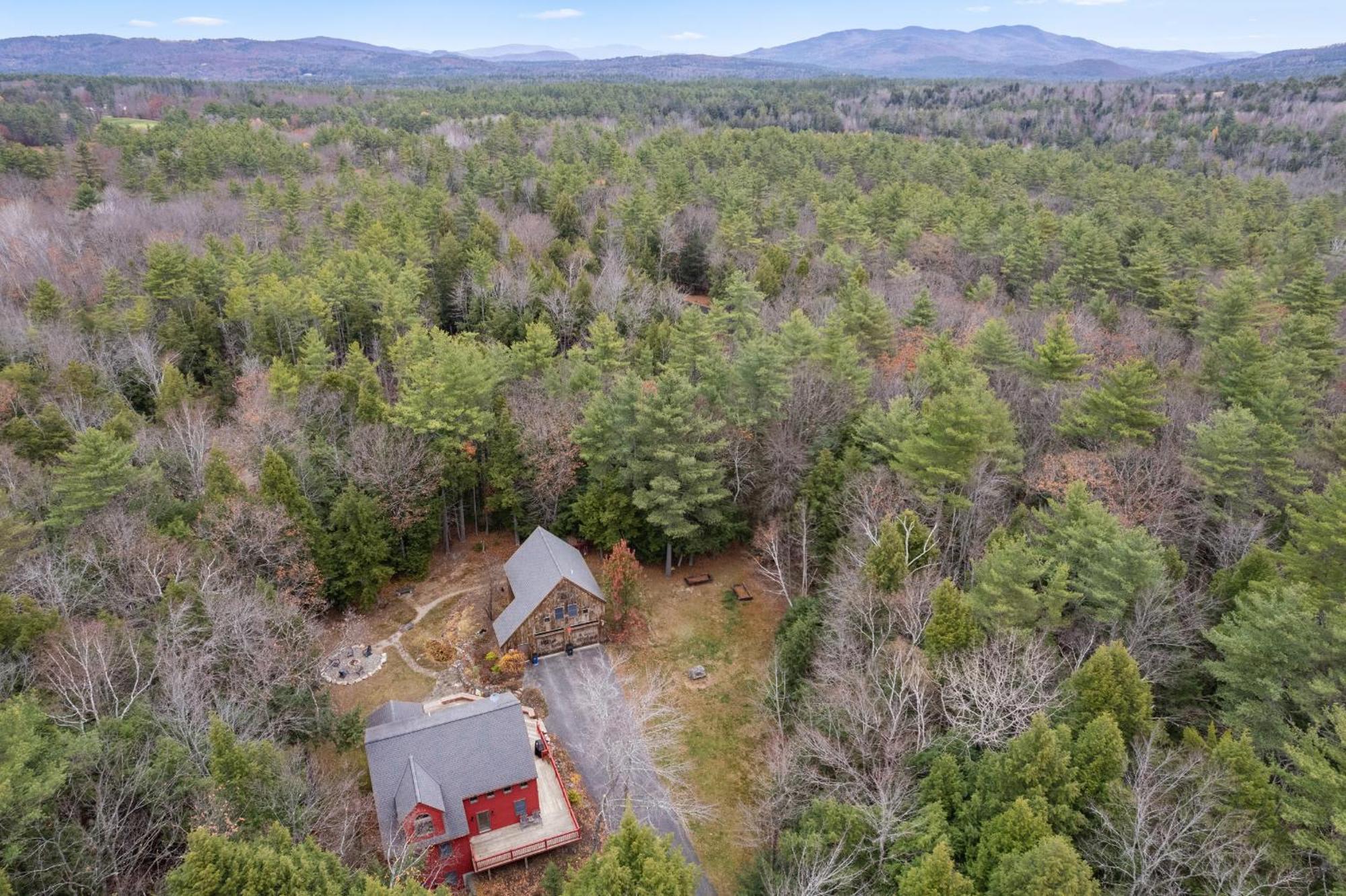 Big Red Cottage Near Sunapee And New London Exterior foto