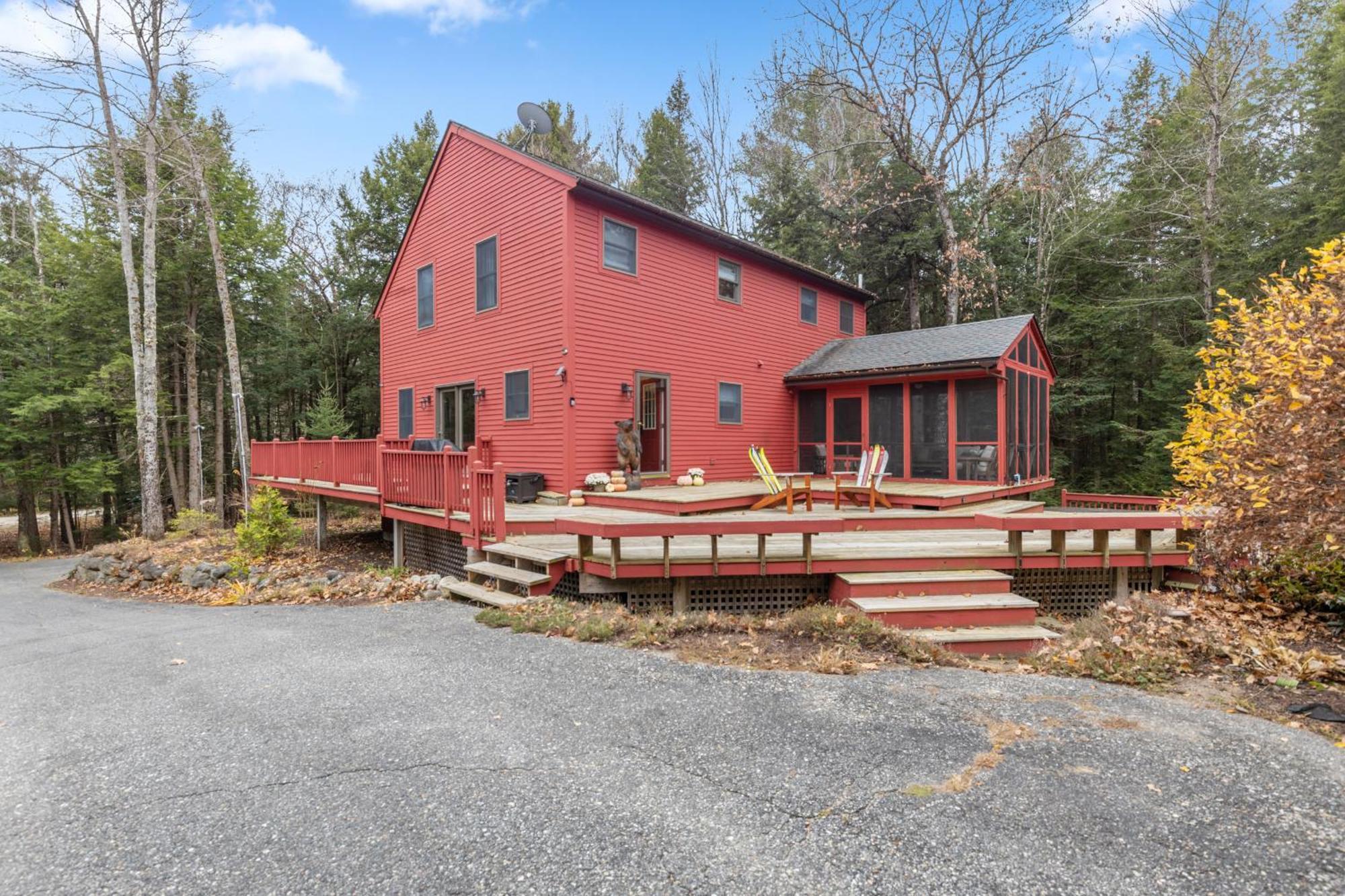 Big Red Cottage Near Sunapee And New London Exterior foto